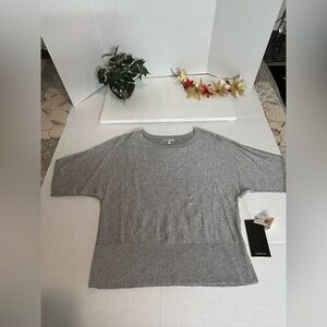 Calvin Klein Silver Knit Top
